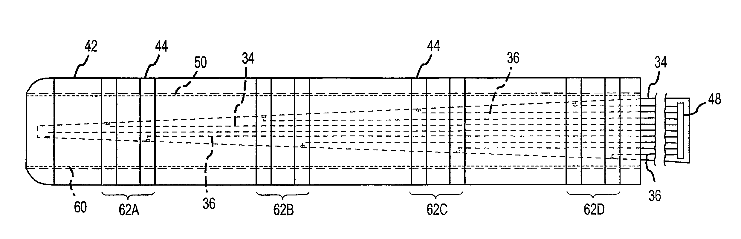 Medical device with flexible printed circuit