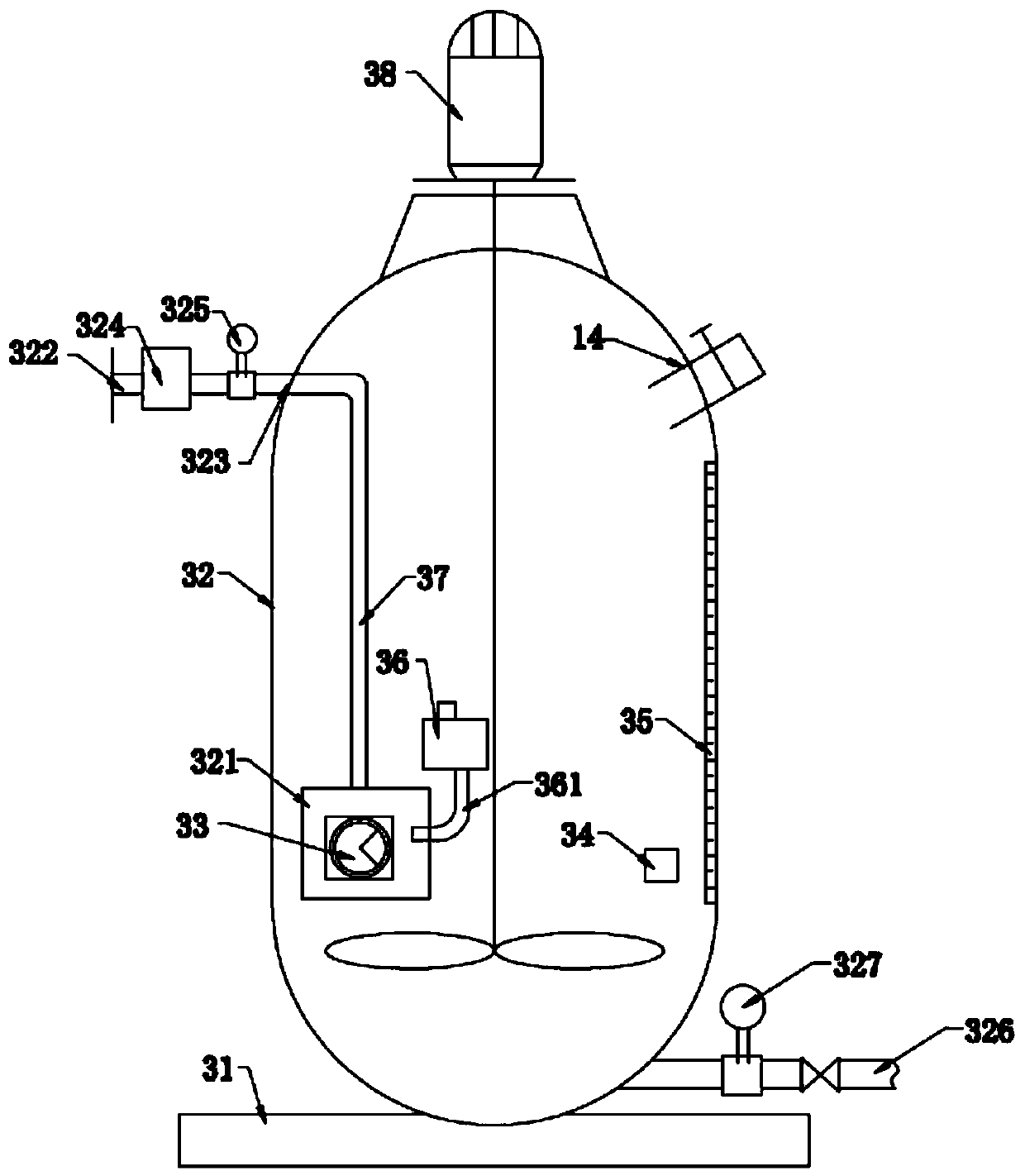 A kind of manufacturing method and manufacturing system of urea solution for vehicles