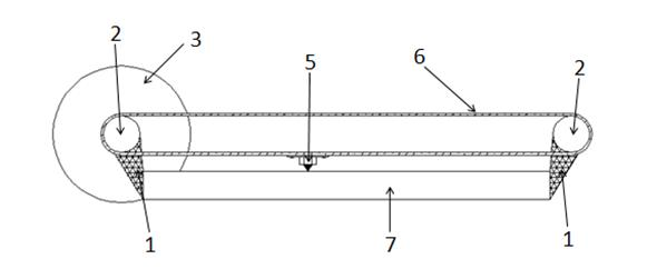 Module surface cleaning device and module surface cleaning method