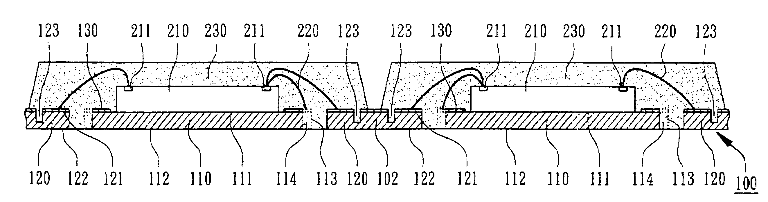 Method for fabricating leadless packages with mold locking characteristics