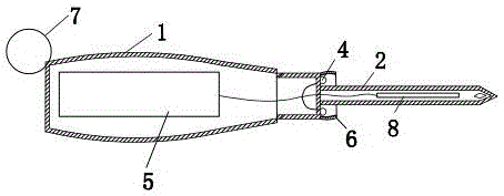 Screwdriver provided with switch capable of synchronously controlling light emitting and magnetization