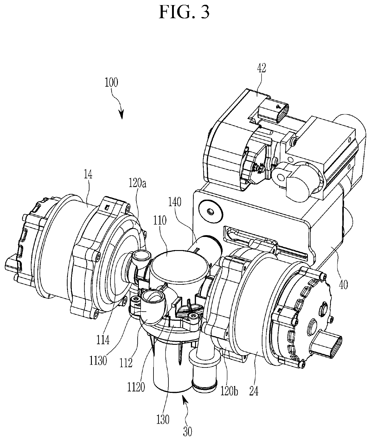 Coolant supplying module