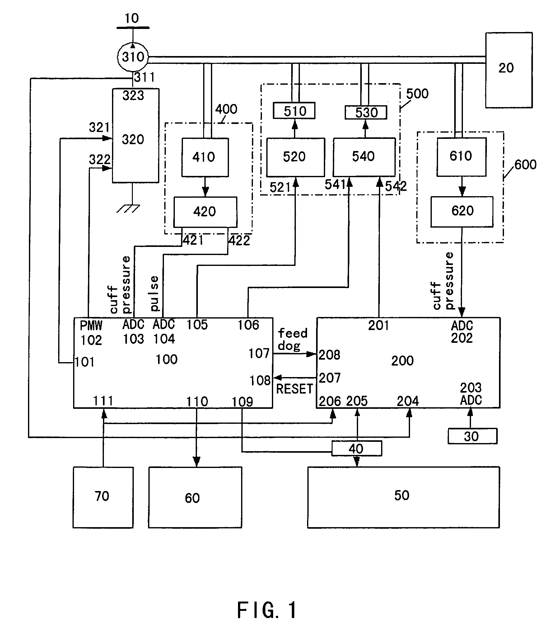 Non-invasive blood pressure measurement apparatus and safety protection method