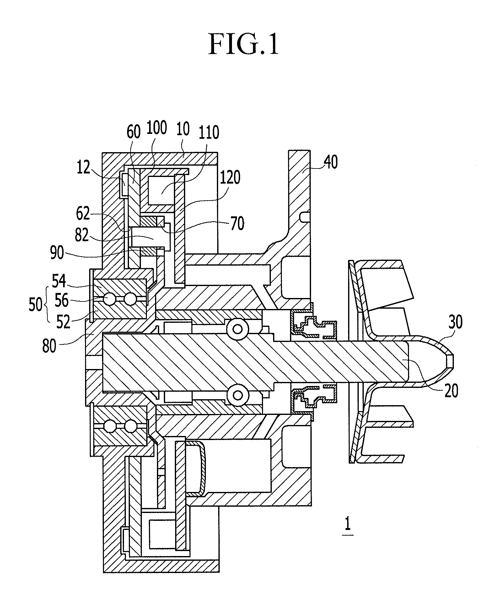 Method for winding coil on object and water pump of clutch type provided with the same