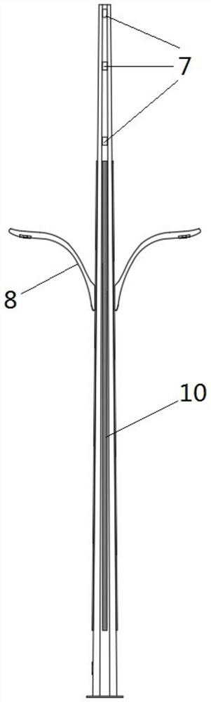 Multifunctional electric combined rod