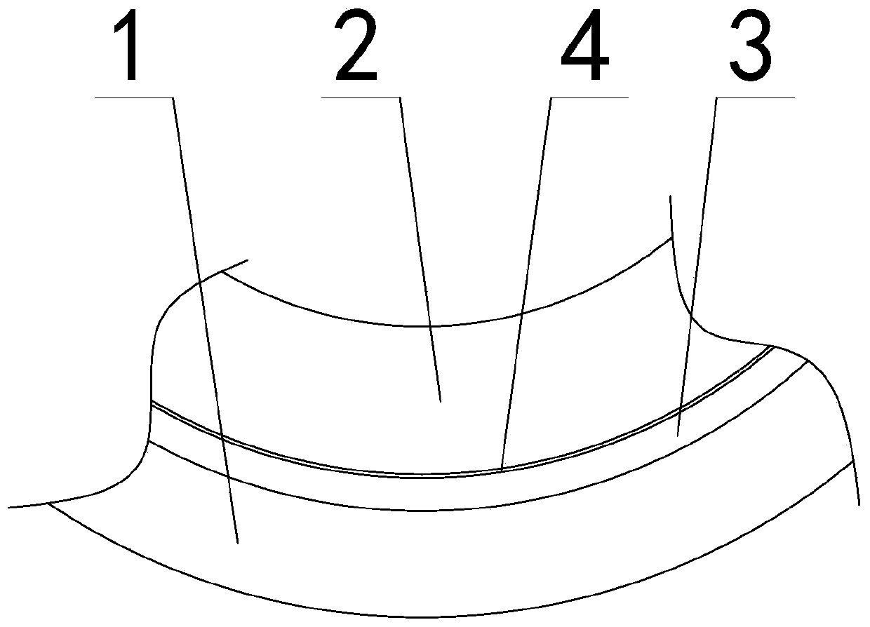 Composite corrosion-resistant wear-resistant high-temperature-resistant pipe