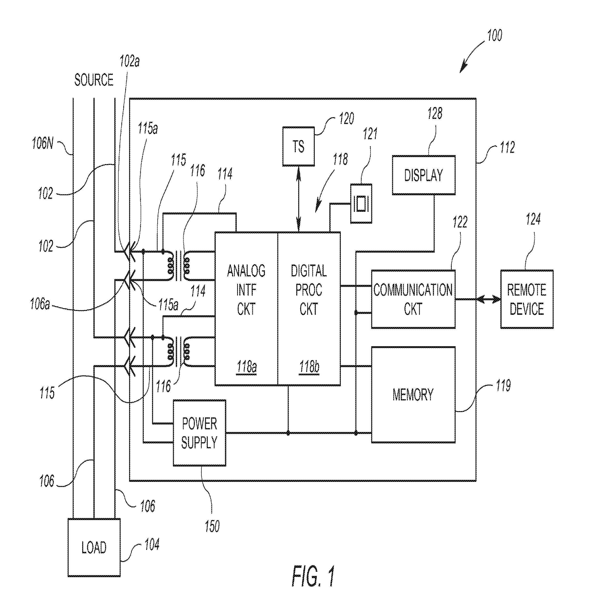 Temperature Profiling in an Electricity Meter