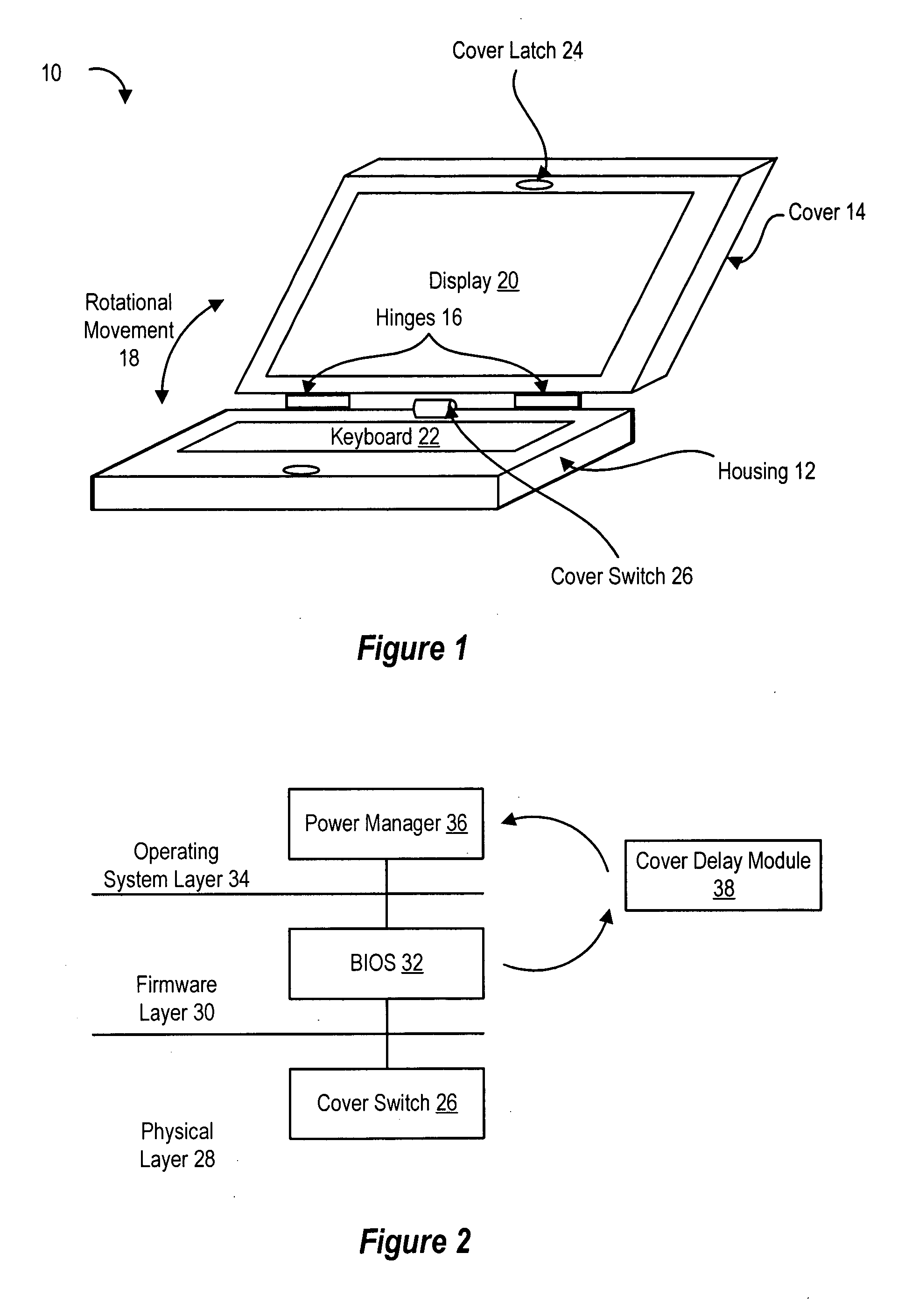 System and method for a configurable portable information handling system cover switch delay