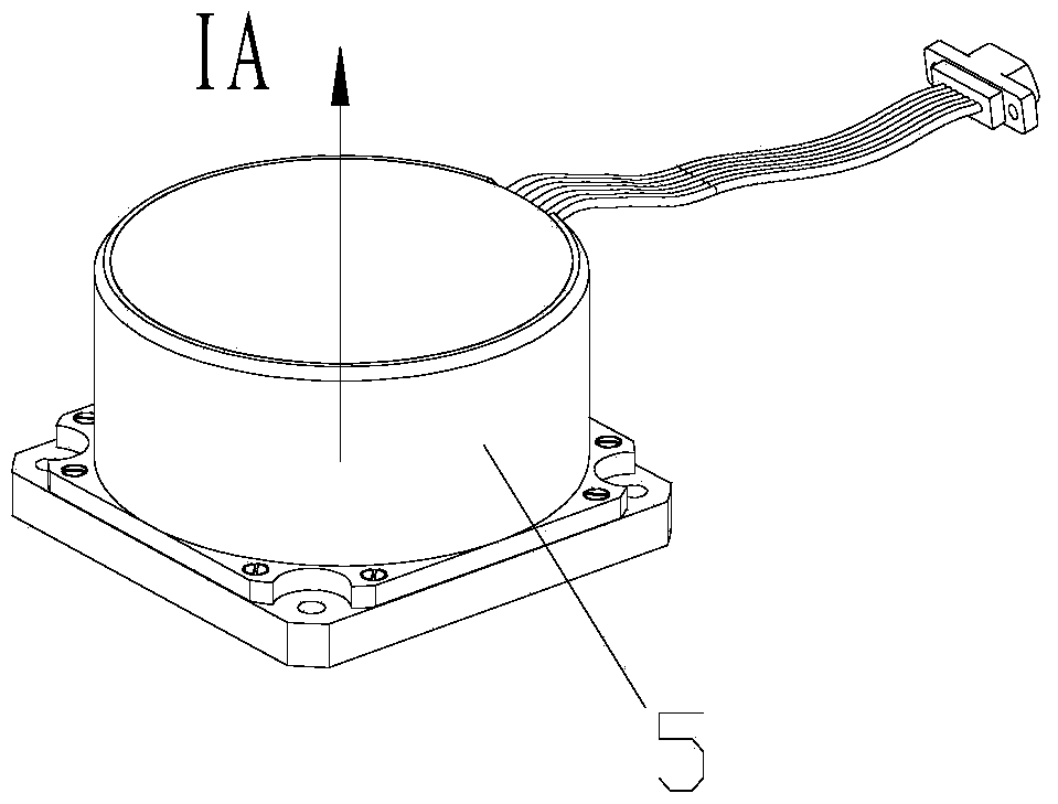 Method for testing fiber-optic gyroscope resolution ratio