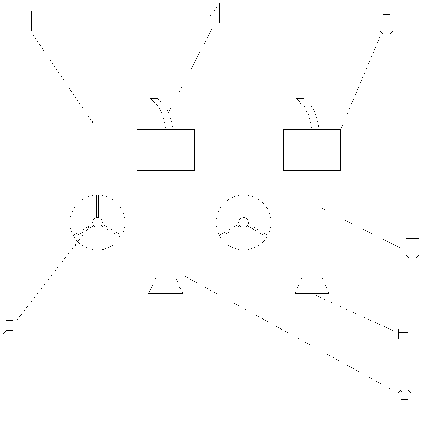 Conveying device on paperboard integrated forming machine