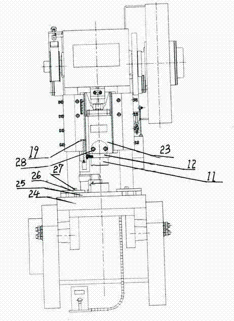 Copper pipe port machining device