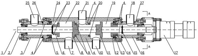 A sealed reversing valve and energy conversion device