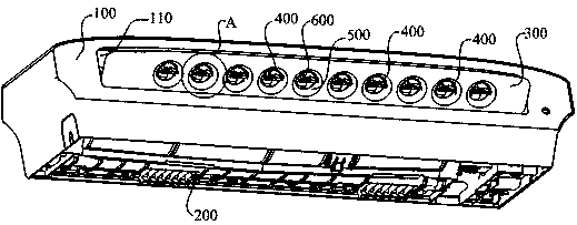 Air conditioner with dual air feeding devices and using method of air conditioner