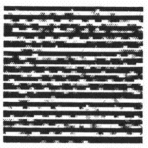 Method for extracting fractal profile for representing fabric texture and Sobel operator filtering detail mixed characteristic vector