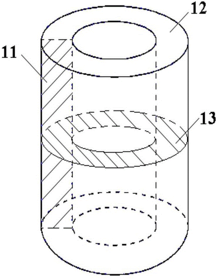 Taylor-Couette experiment device for solid-state medium