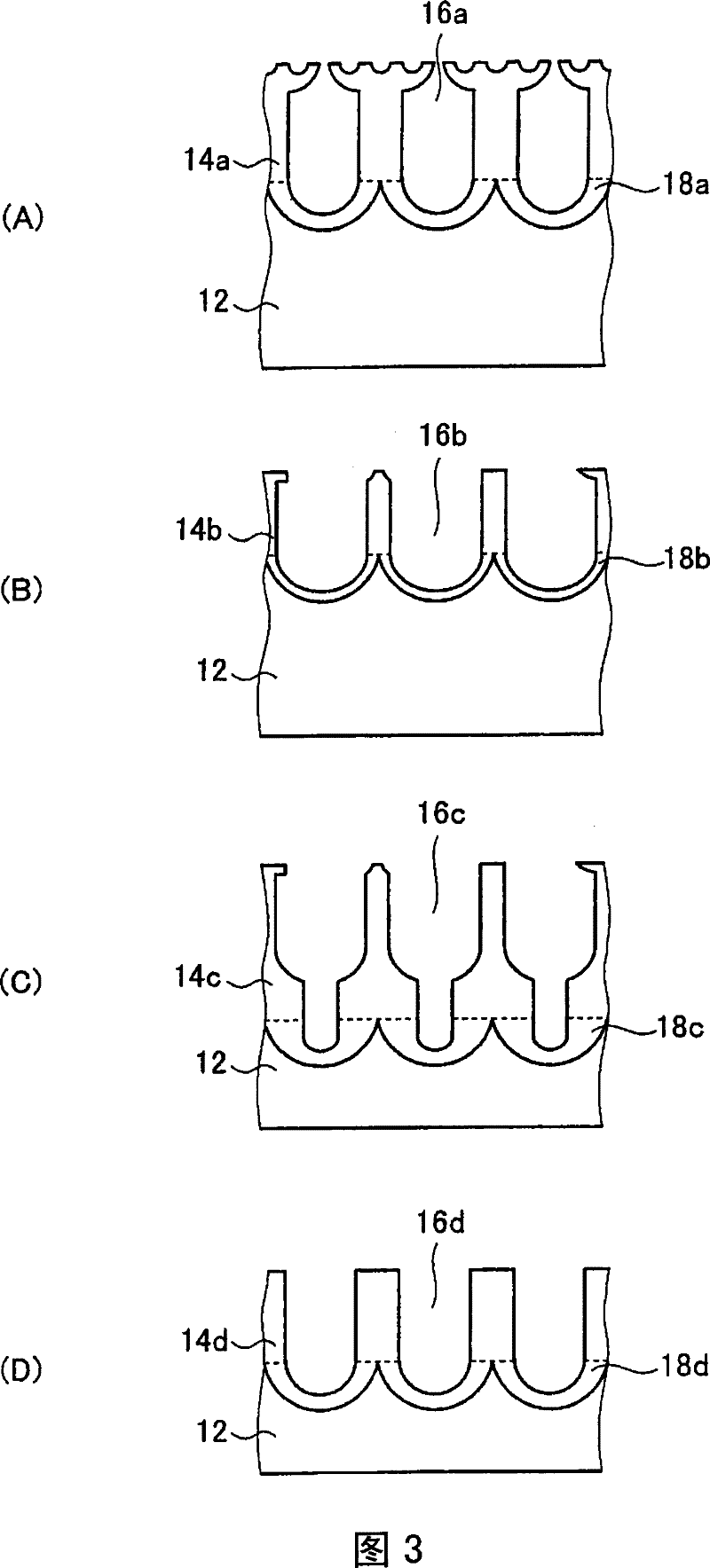 Anisotropically conductive member and method of manufacturing the same