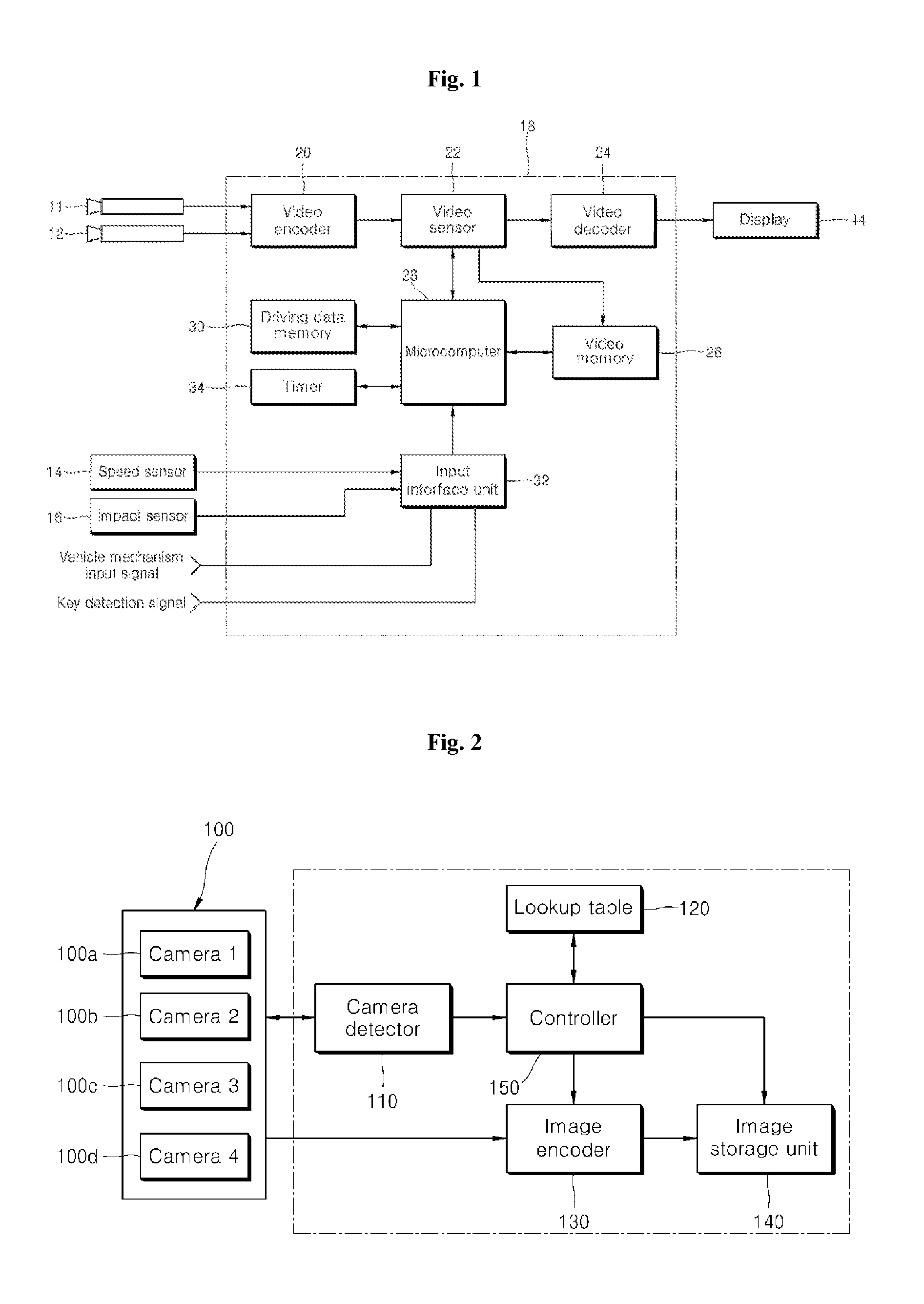 Image recording apparatus and method for vehicle