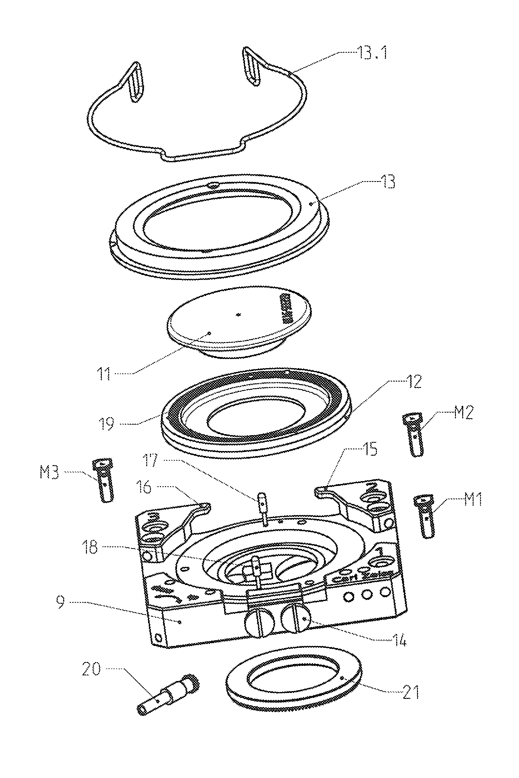 Filter holder for correlative particle analysis