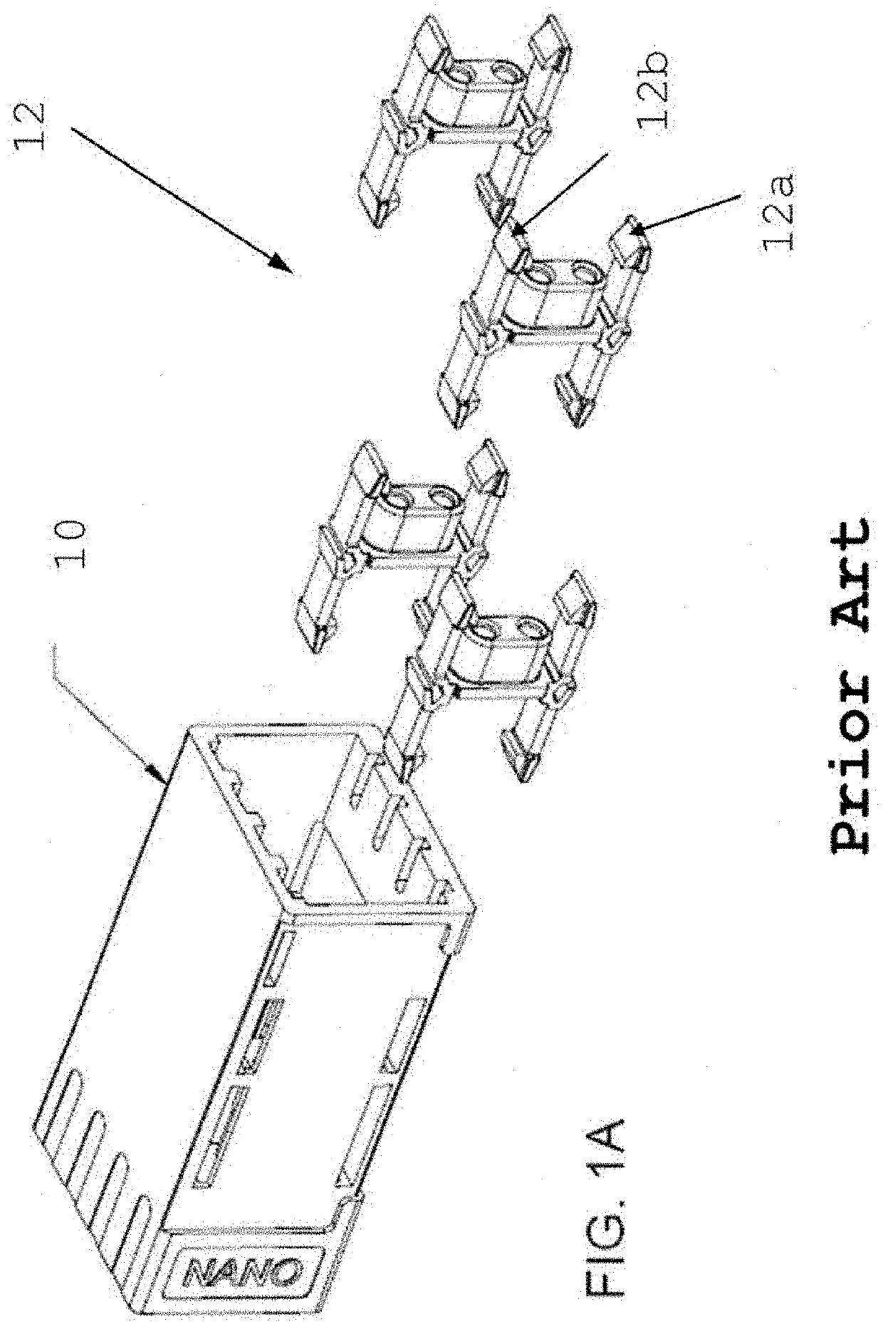 Small form factor fiber optic connector with resilient latching mechanism for securing within a hook-less receptacle