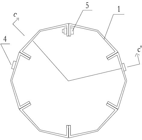 Wind driven generator tower and transportation and assembly method thereof