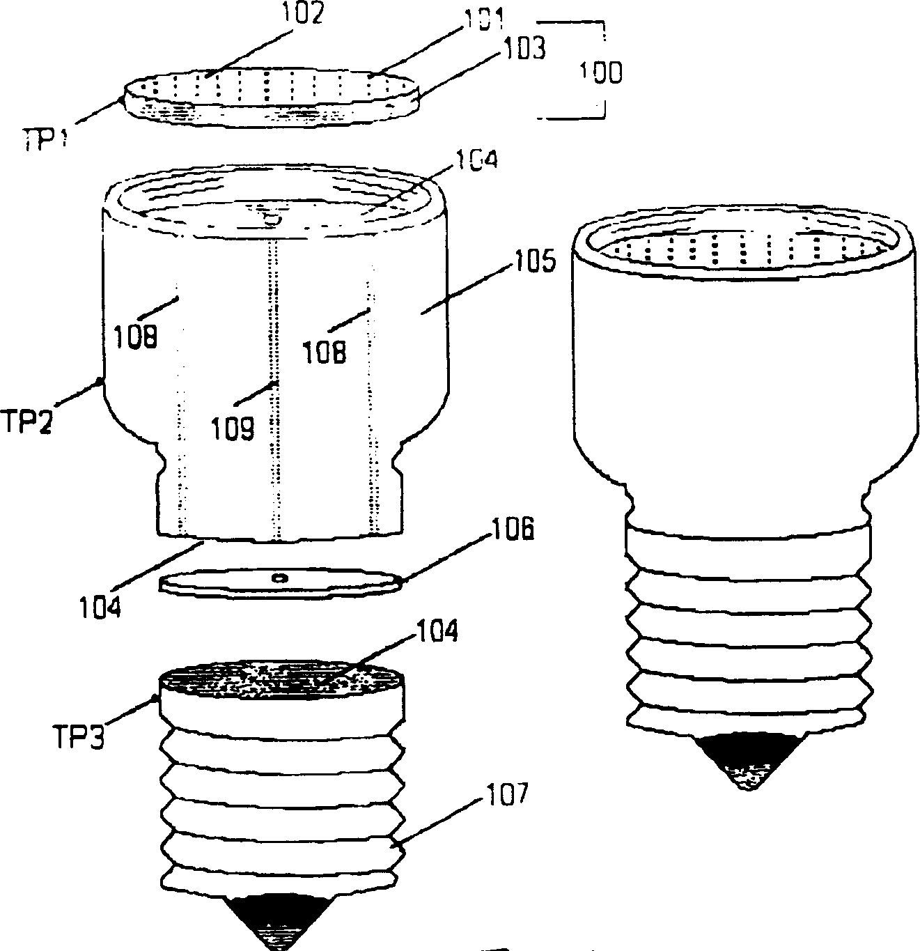 Solid state lighting device