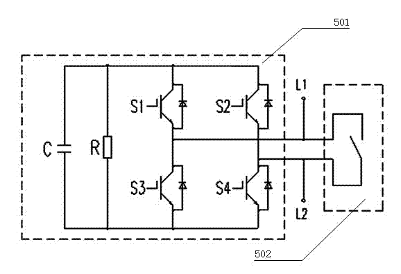 Engine-network resonance ground comprehensive treatment system