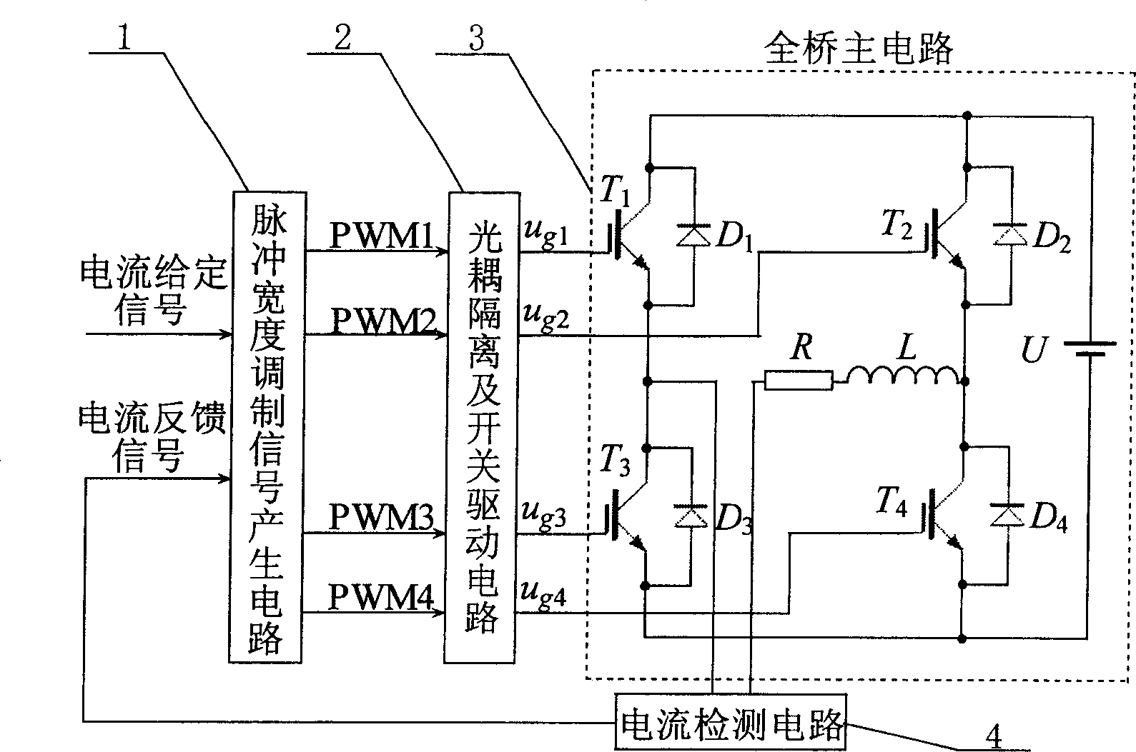 Low-ripple switch power amplifier for permanent magnet biased electromagnetic-bearing