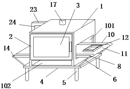 A multi-degree-of-freedom scanning platform for industrial image sampling equipment and its use method