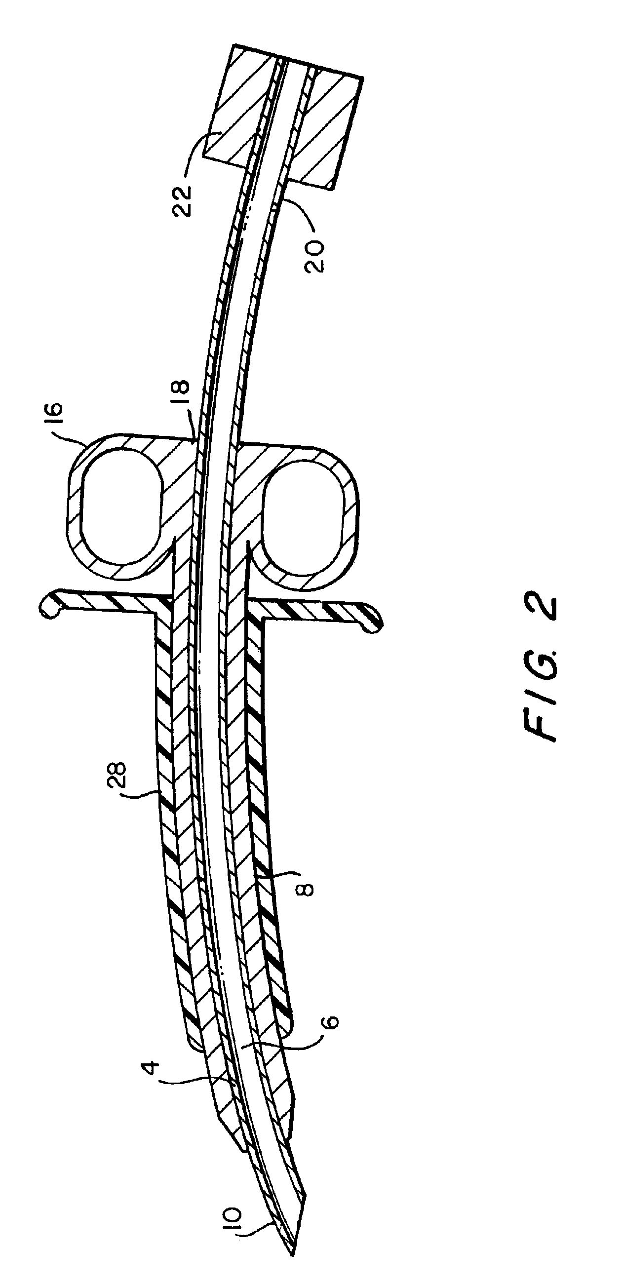 Tunneler-needle combination for tunneled catheter placement