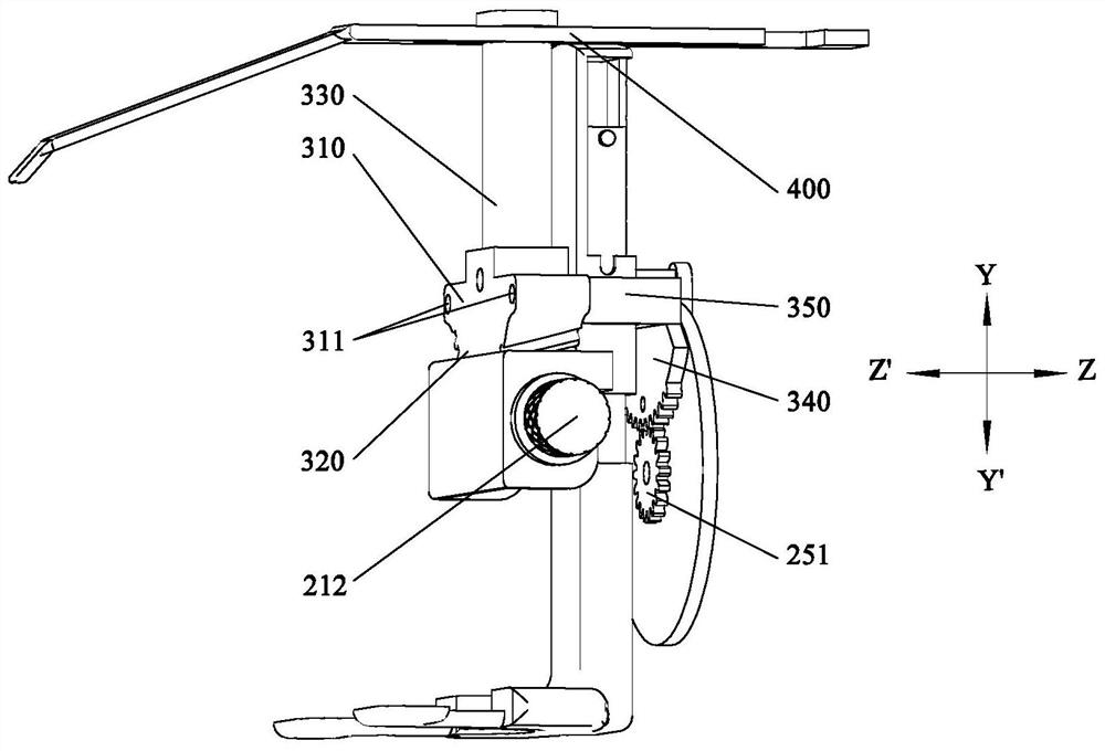 Femoral condyle AP measurer