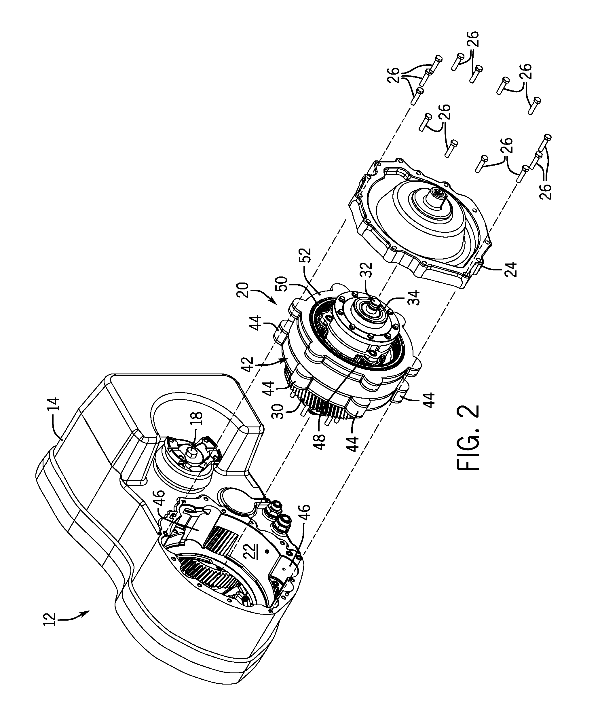 Cooling ring gear