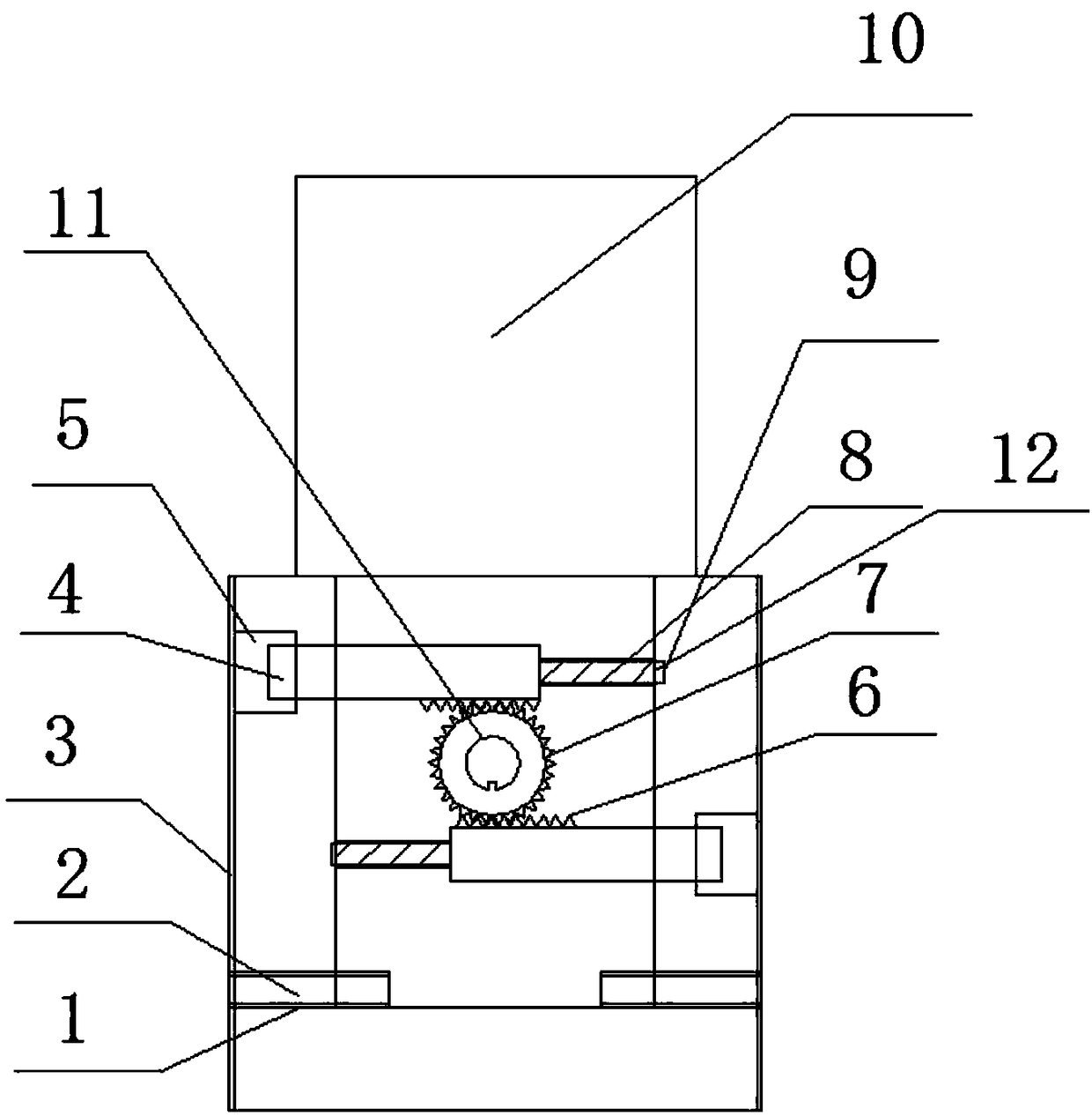 Reversed-T-shaped anti-theft device and method of all-in-one equipment cabinet