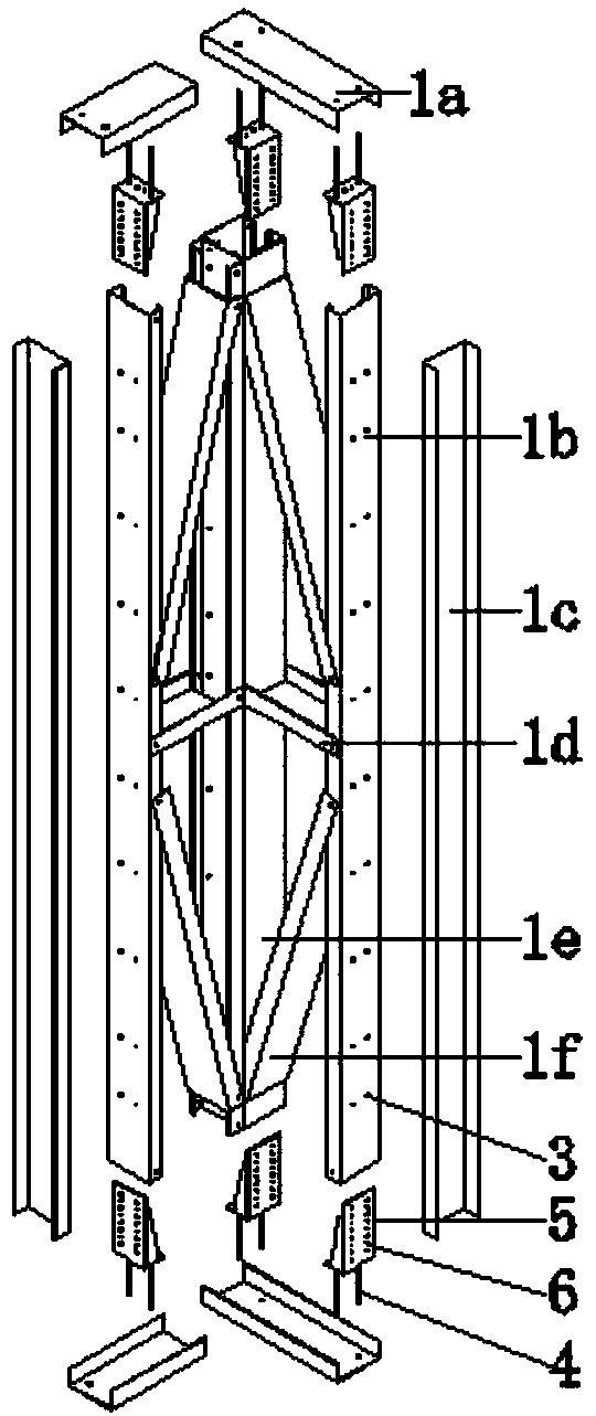 A modular assembled L-shaped cold-formed thin-walled steel composite wall and its connection method