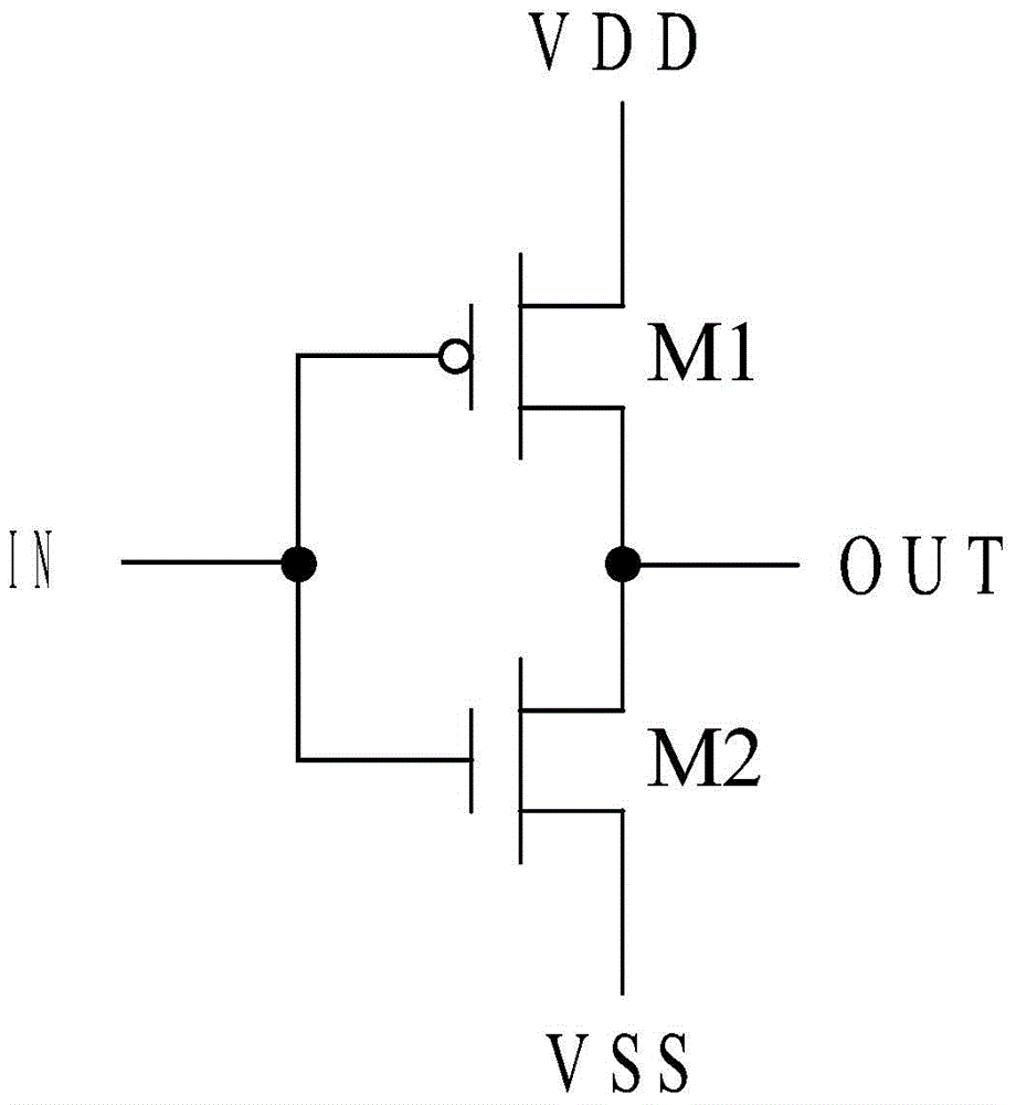OLED phase inverting circuit and display panel
