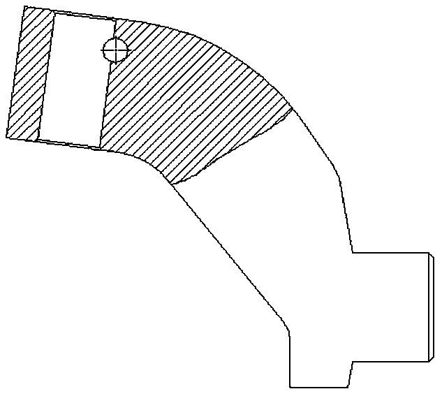 Method for processing steering front axle of underground tank car