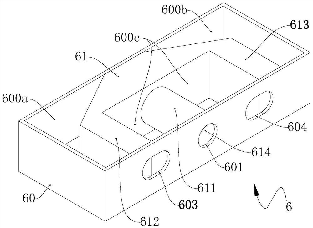 Gas circuit switching device of expectoration machine and expectoration system