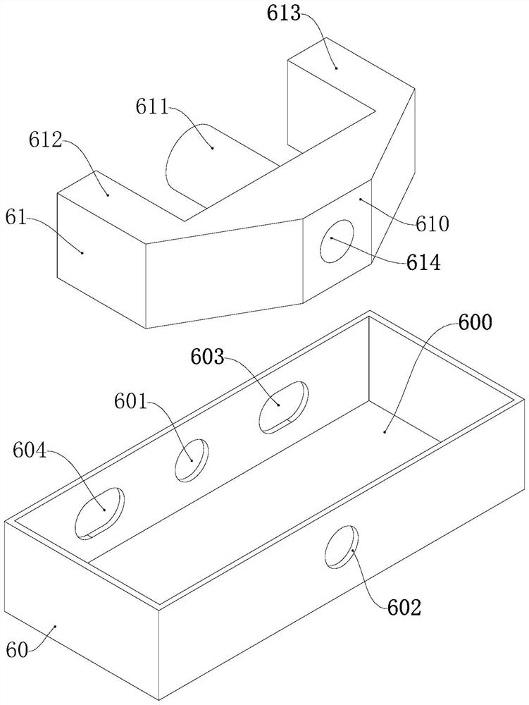 Gas circuit switching device of expectoration machine and expectoration system