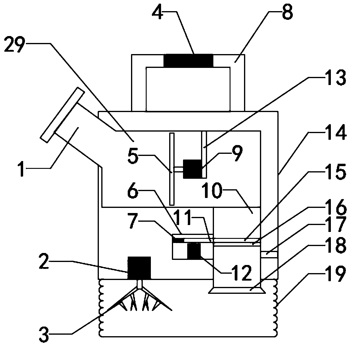 Portable soil opening and fertilization device