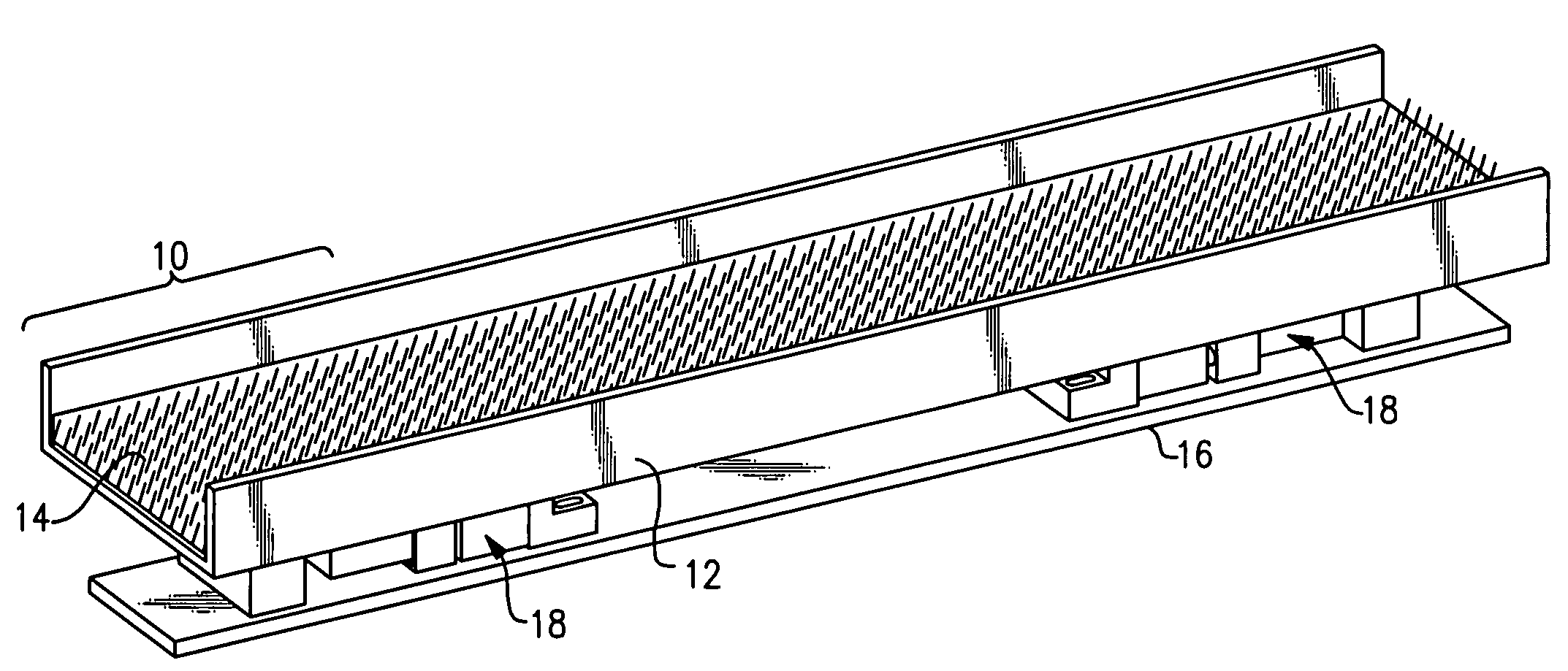 Vibratory conveyor with non-biased oscillation
