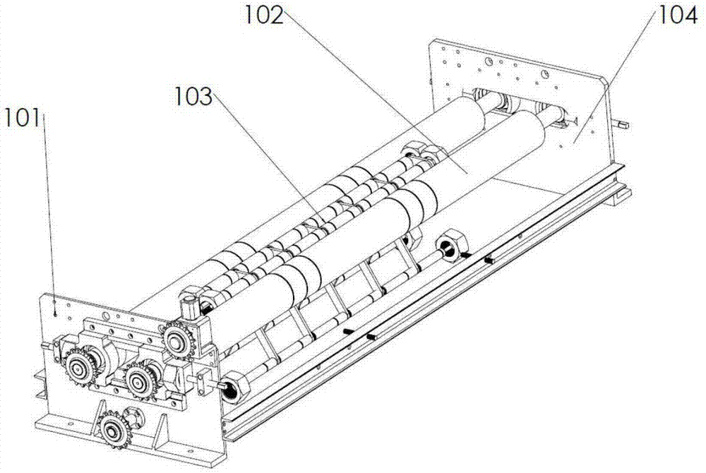 A flexible intelligent bagging equipment