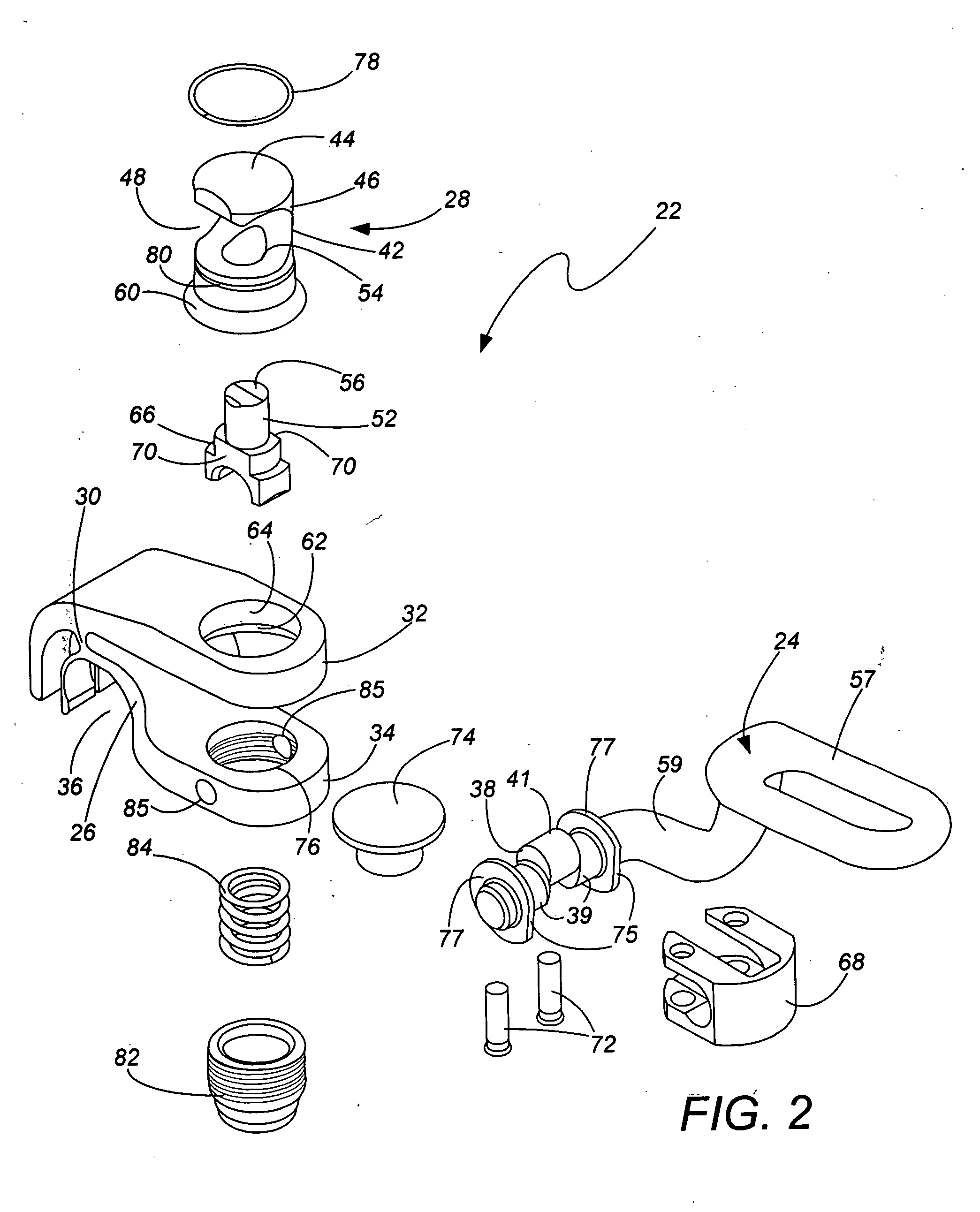 Method of making a surgical clamp