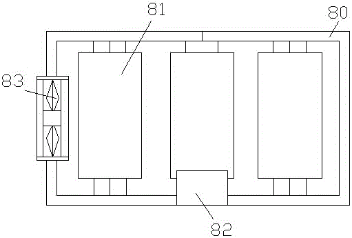 Dry-type transformer device with electronic control device and light-emitting diode (LED) head lamps