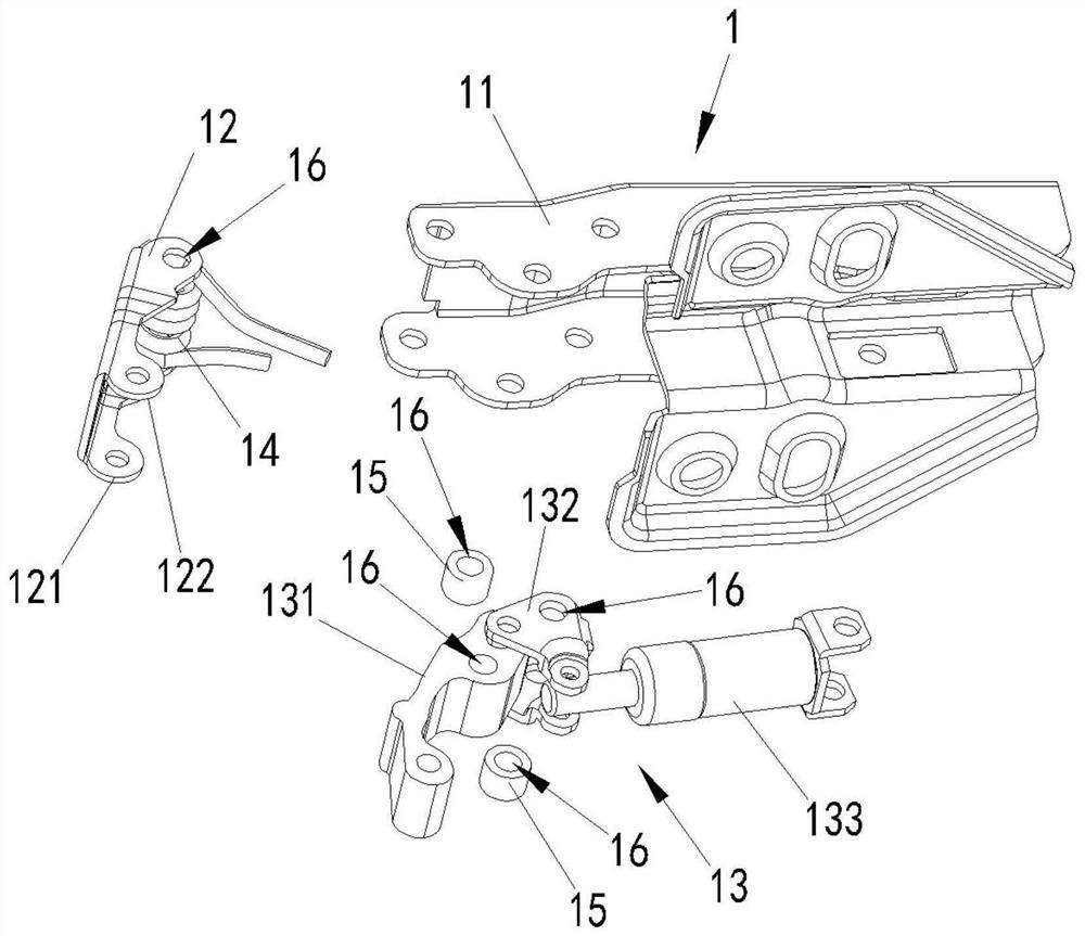 Automatic hinge assembling device