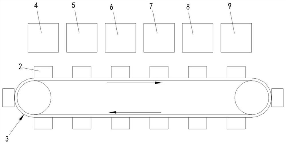 Automatic hinge assembling device