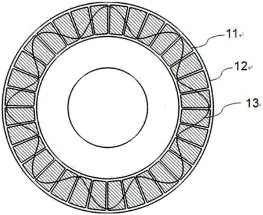 Method for improving measurement density of capacitive encoder and capacitive encoder