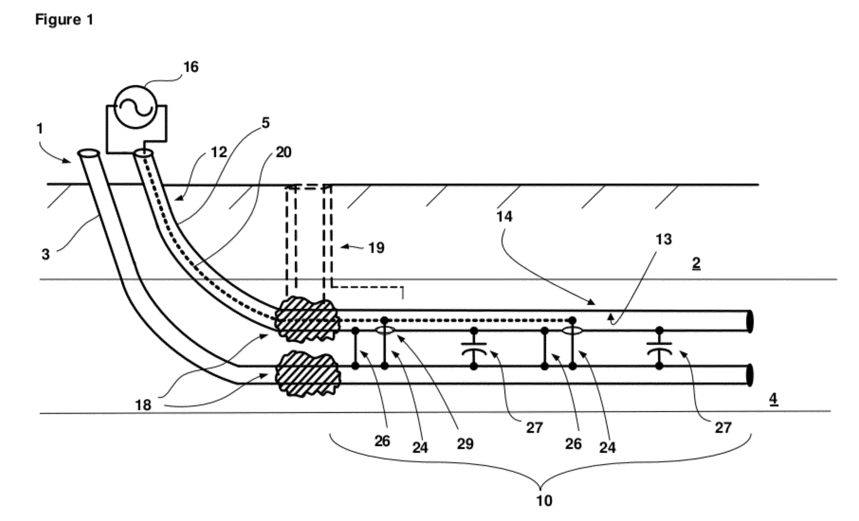 Radio frequency heat applicator for increased heavy oil recovery