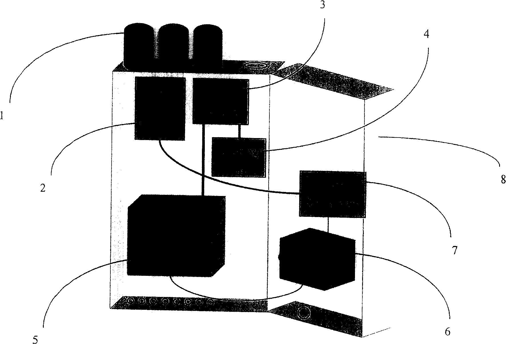 Article in-out tracking system and method based on RFID