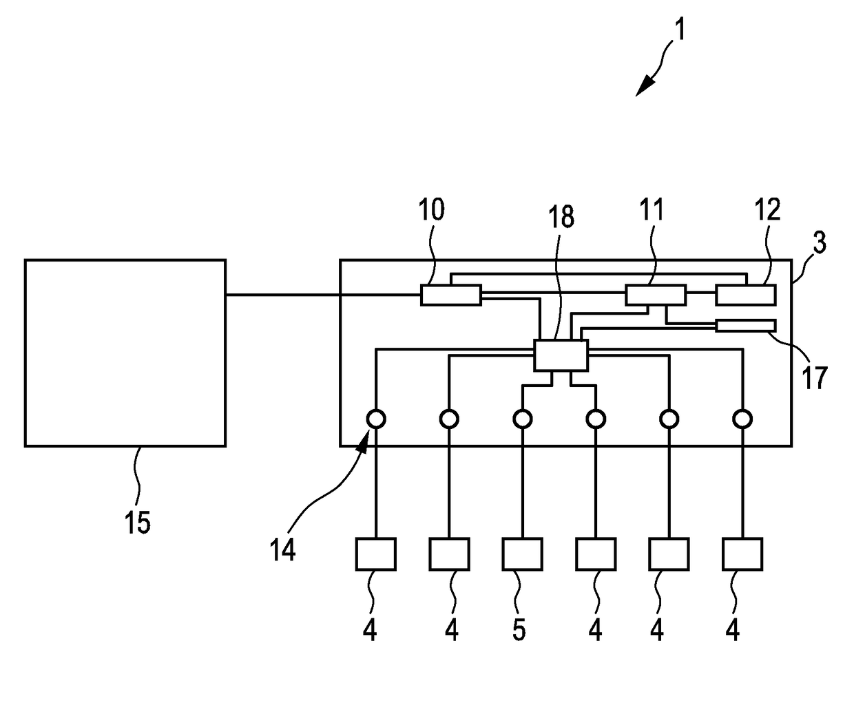 Power over ethernet power distribution system using dominant and non-dominant sensors