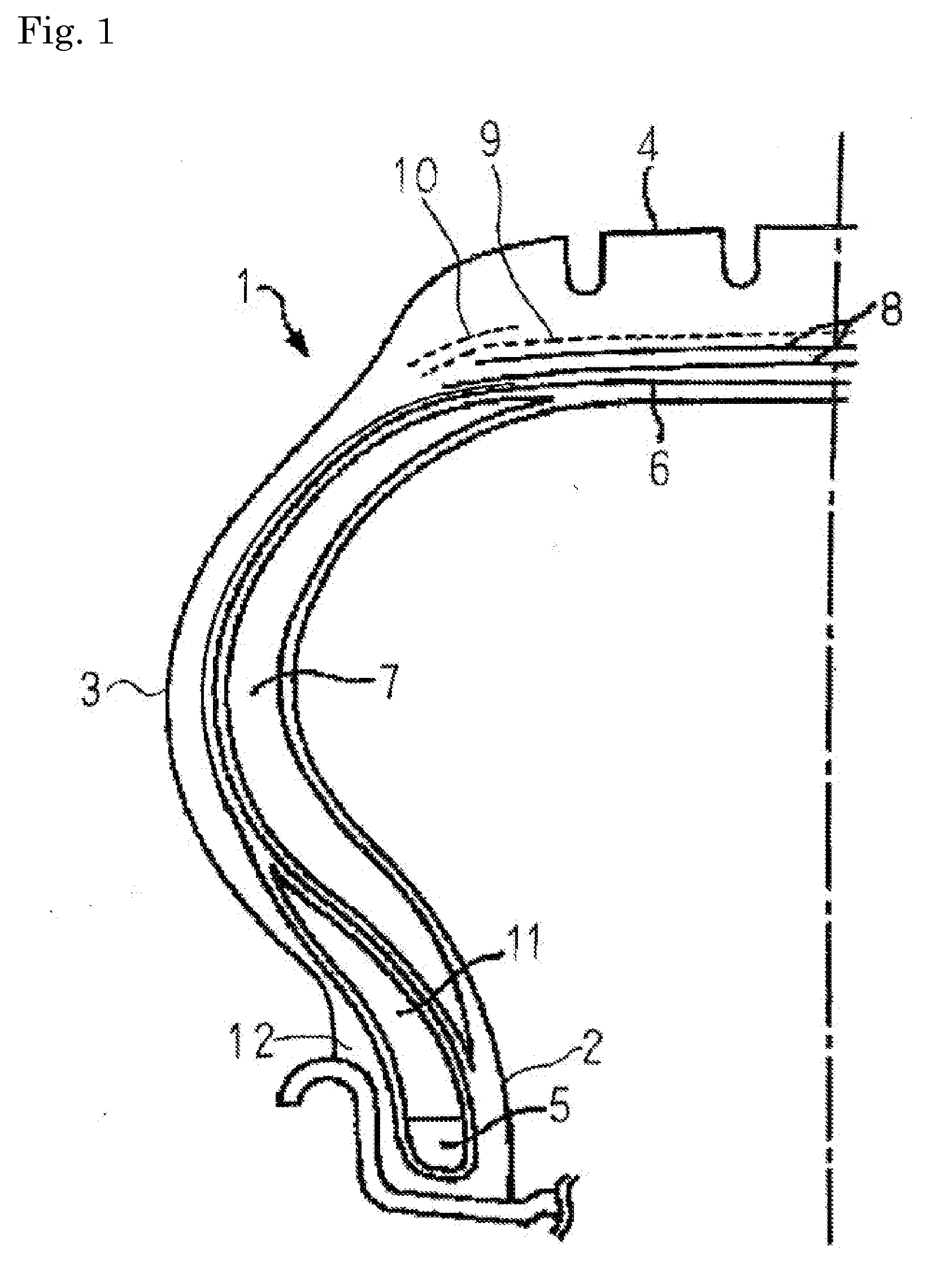 Pneumatic safety tire