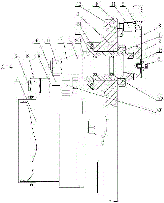 Manual underwater dumping device